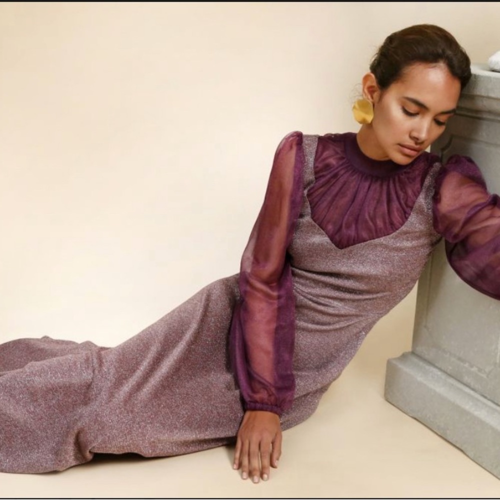 NWT Kukhareva London Jardin Dress, Size UK 8 (size 4)